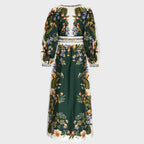 Nature Green Maxi Dress