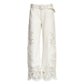 Boho Beauty Richielieu White Pants