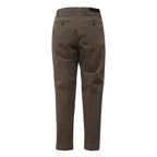 Pantaloni Portobello In Gabardina Di Cotone Lavato