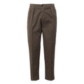 Pantaloni Portobello In Gabardina Di Cotone Lavato