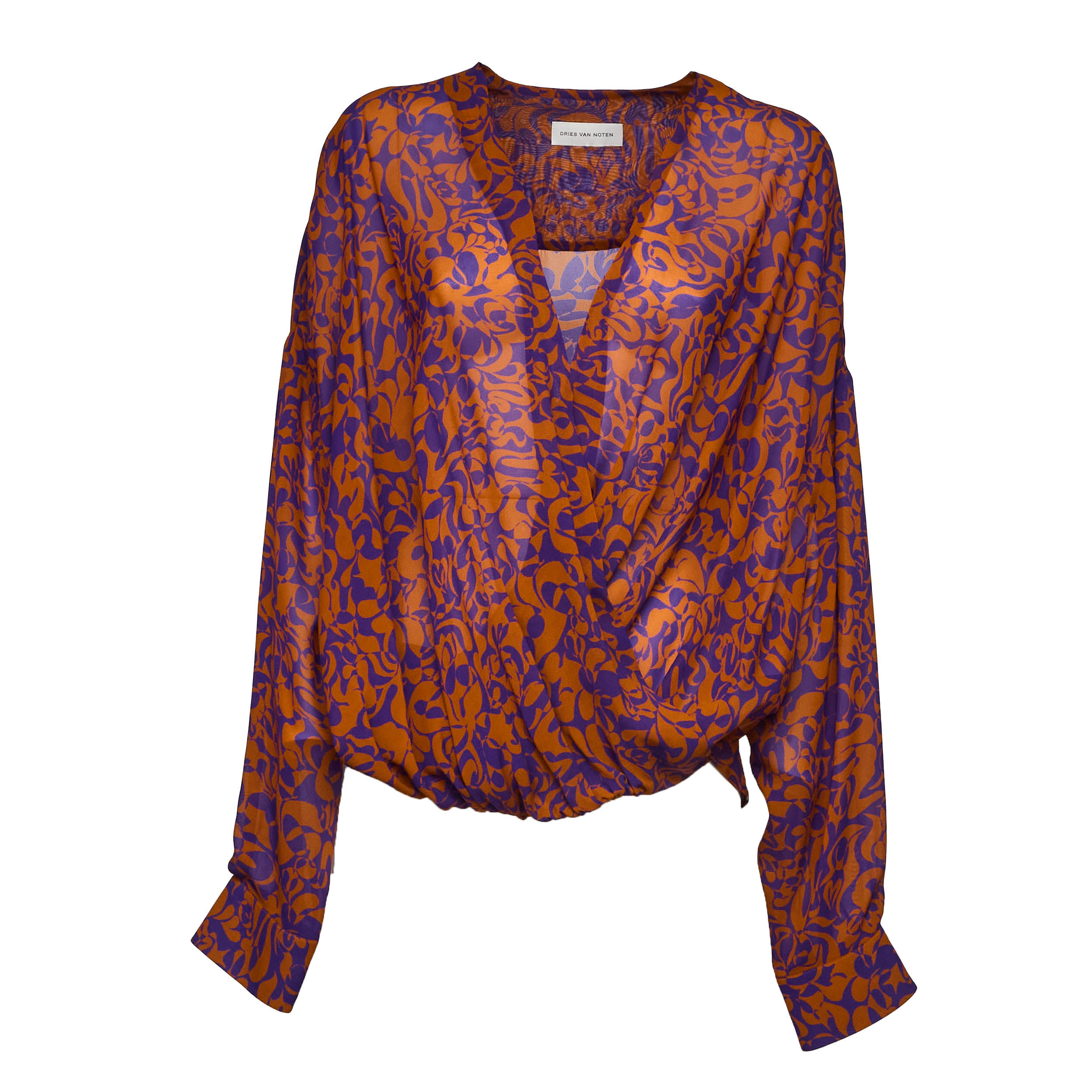 Camiel Dotted Squiggle Print Shirt