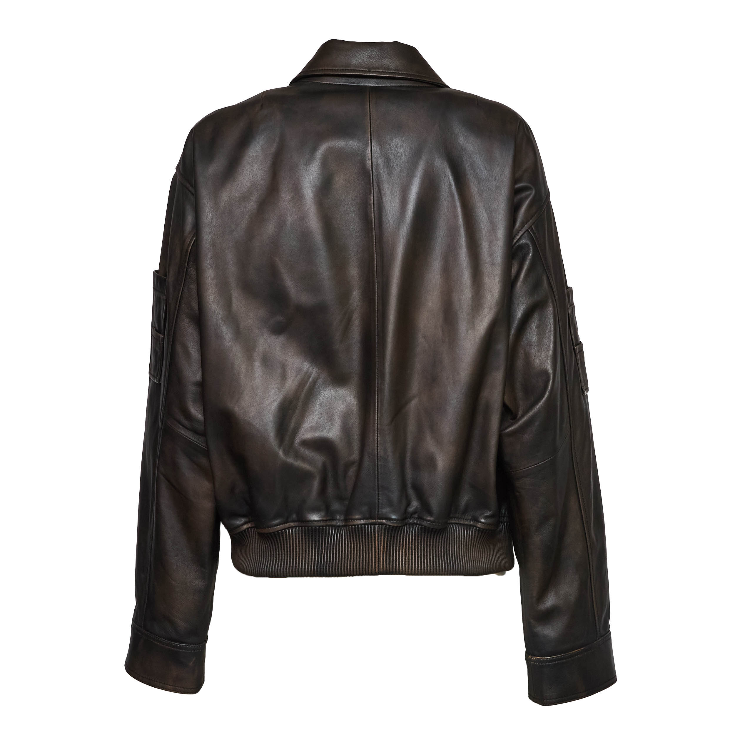 Leather Bomber