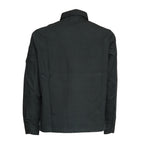 Organic Gabardine Zipped Lens Overshirt