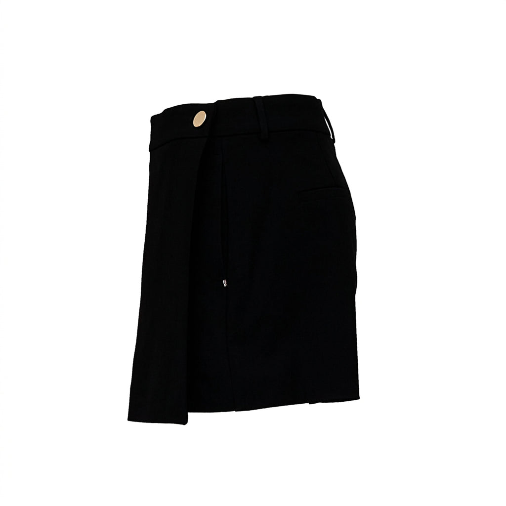 Shorts Ottuso In Twill Di Viscosa Monoel In Trama