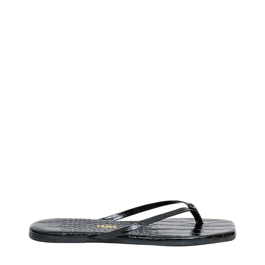 Infradito Square Toe Croc Lily