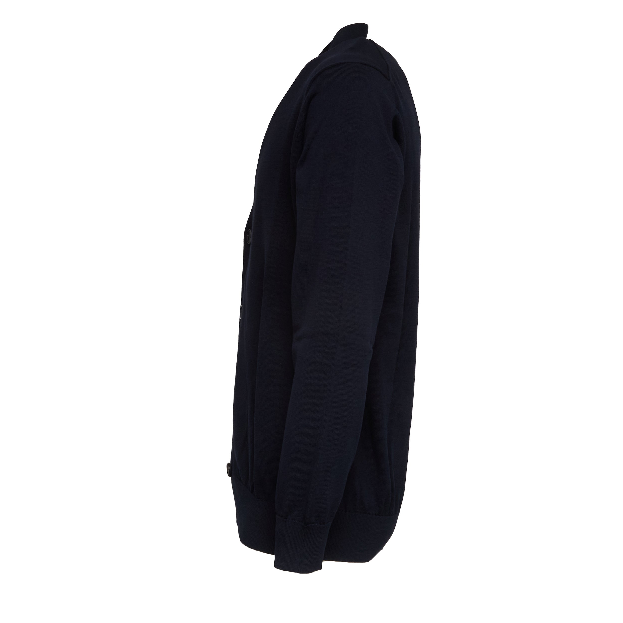 Cardigan In Crêpe Di Cotone