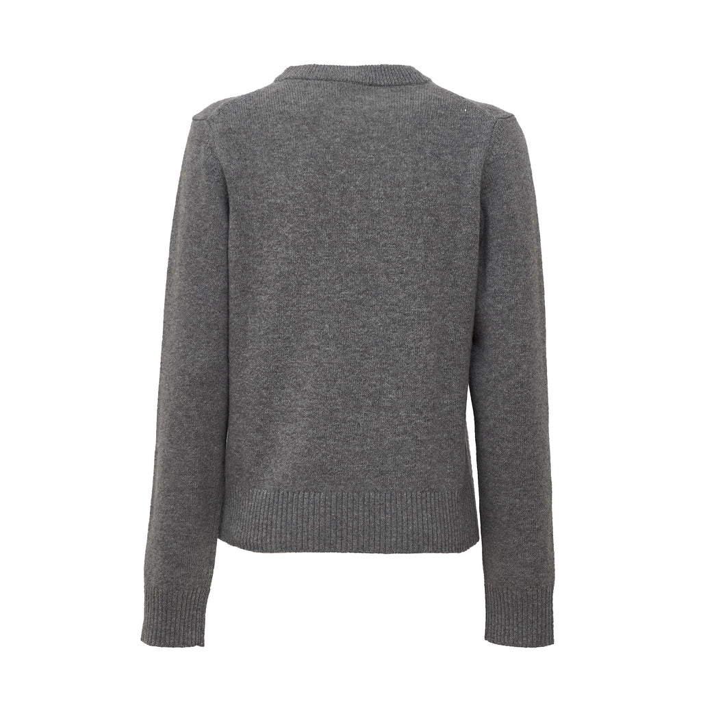 Graphic Wool Sweater Teddy
