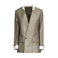 Collarless Jacket