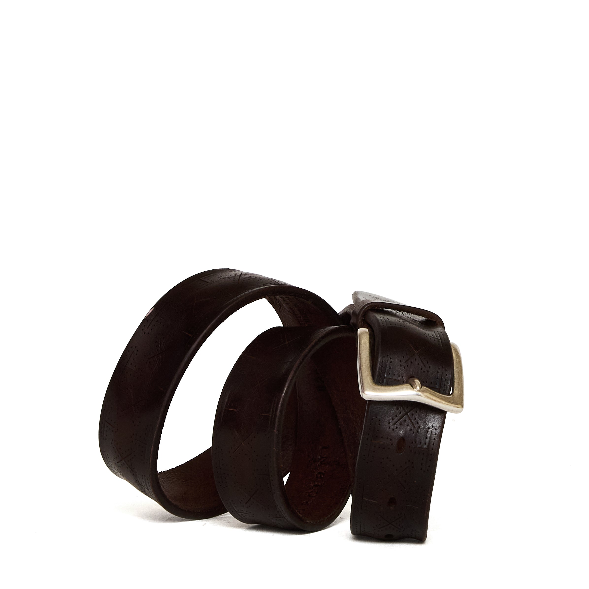 Cintura Bull Soft In Cuoio 3,5 cm