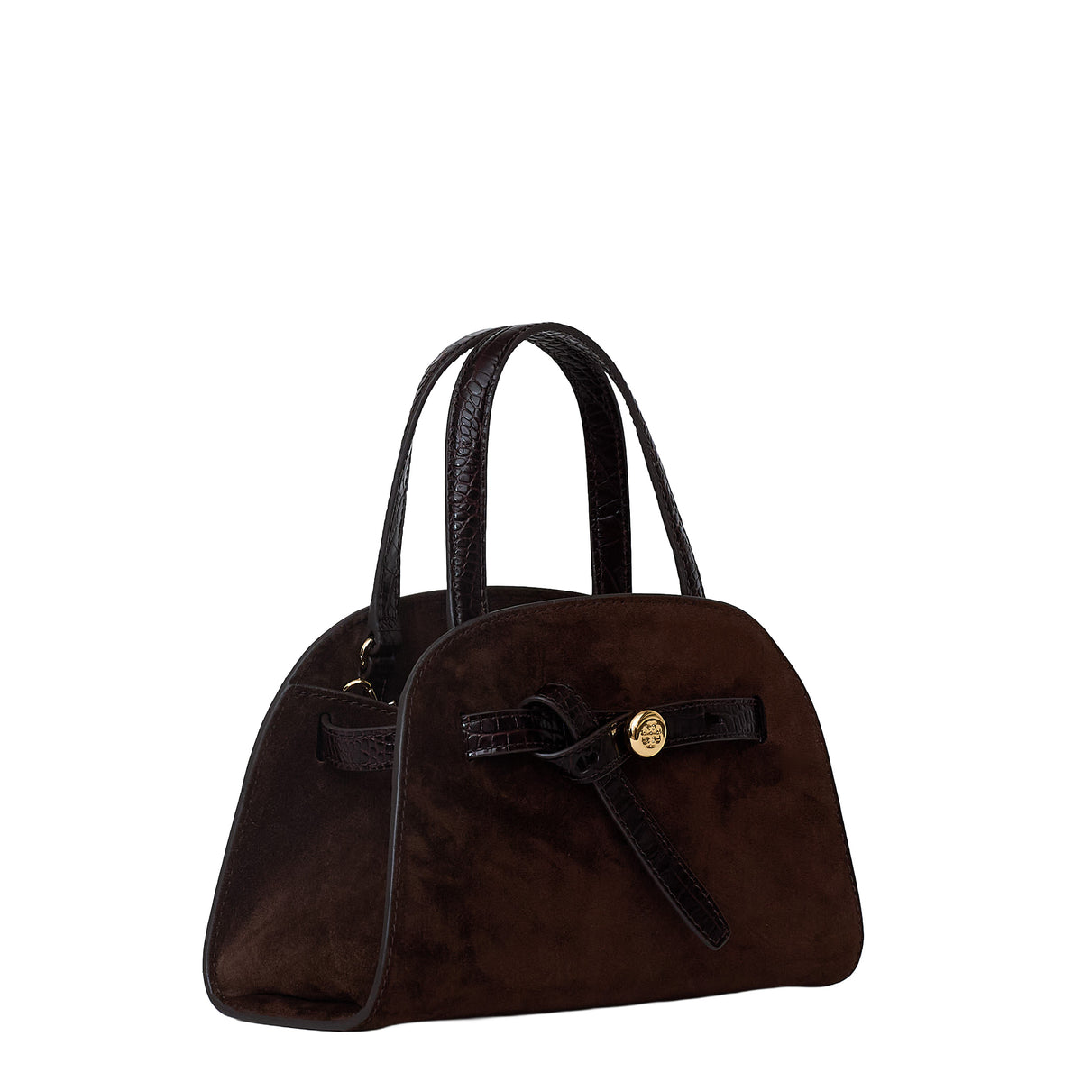 Romy Suede Small Bauletto