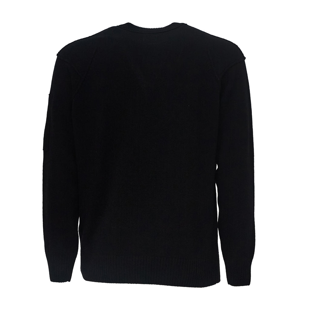 Lambswool Grs Crewneck Lens Sweater