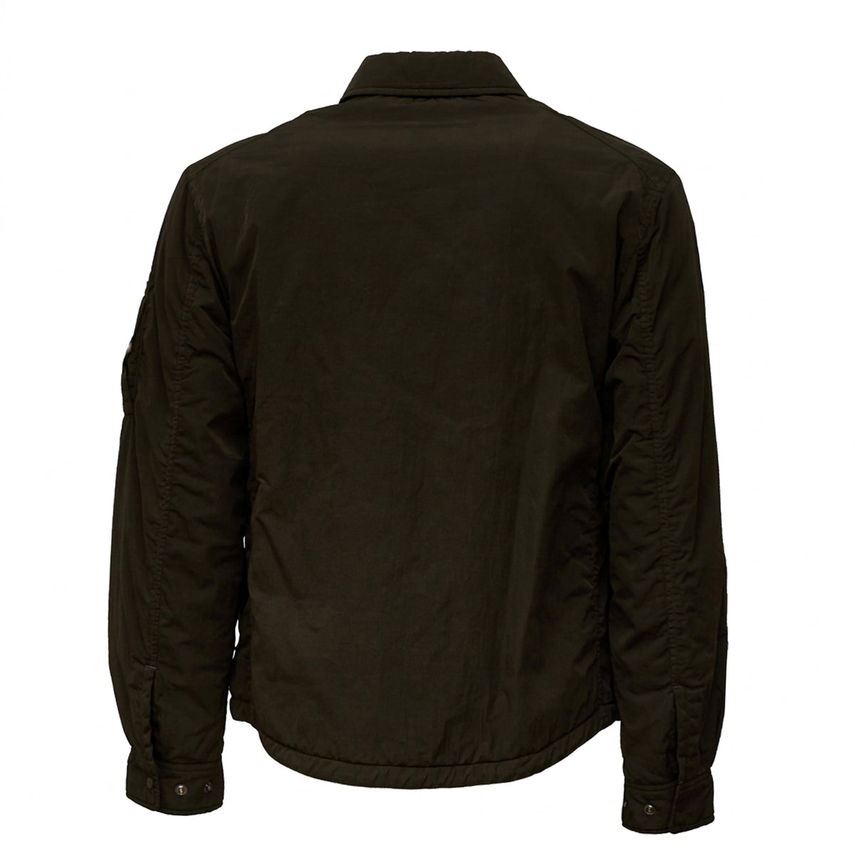 Chrome-R Padded Button Overshirt