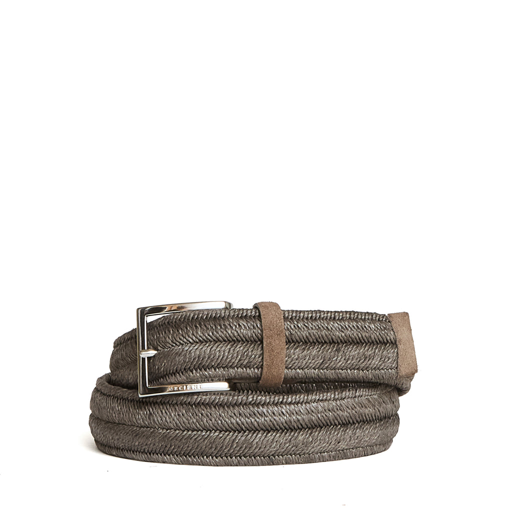 Cintura Elasticizzata Rope Elast In Lino