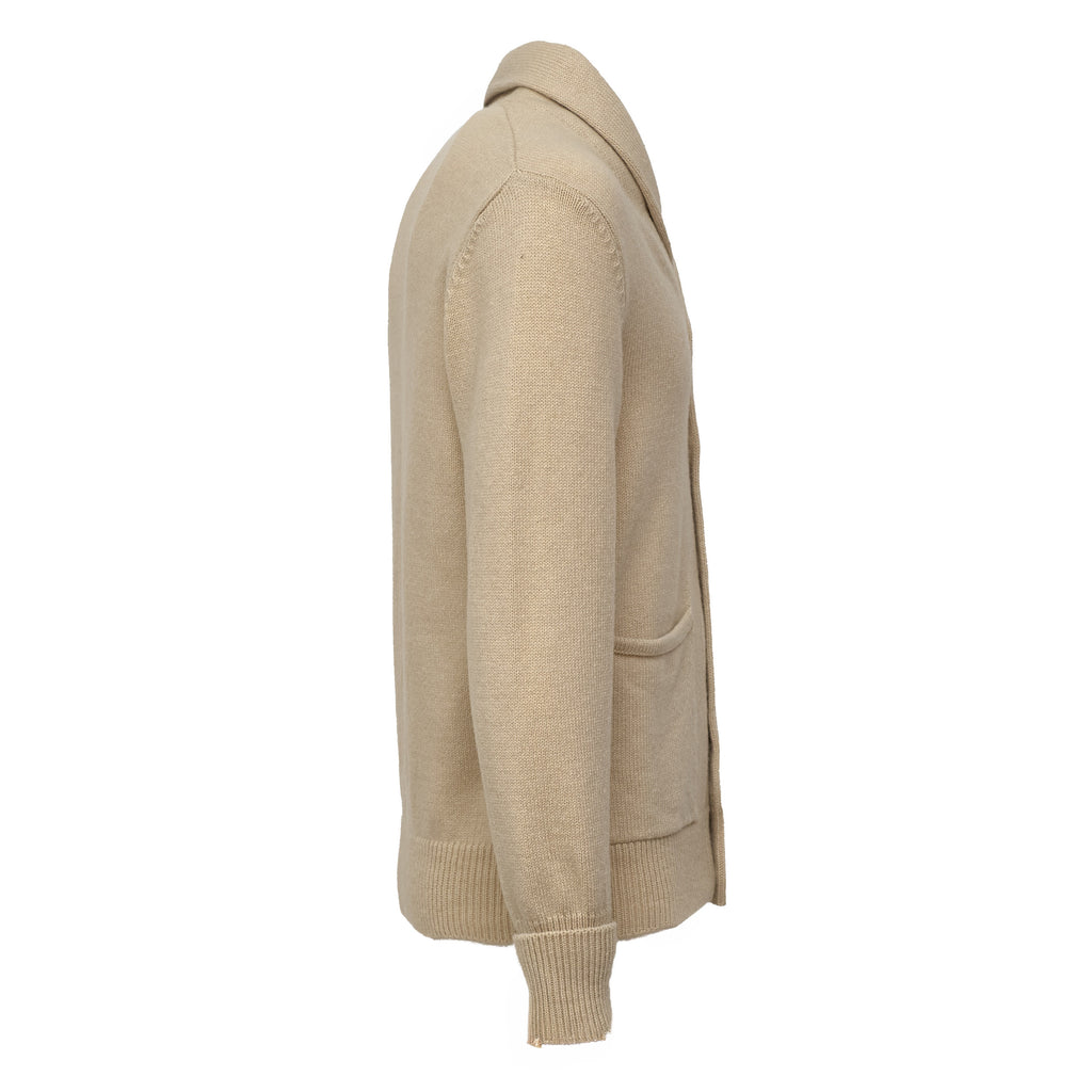 Shawl Collar Cardigan Wool, Cashmere