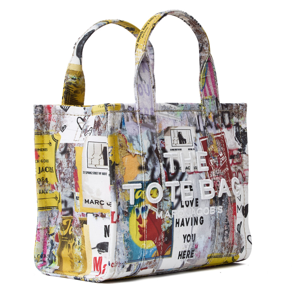 The Pop Americana Canvas Small Tote Bag