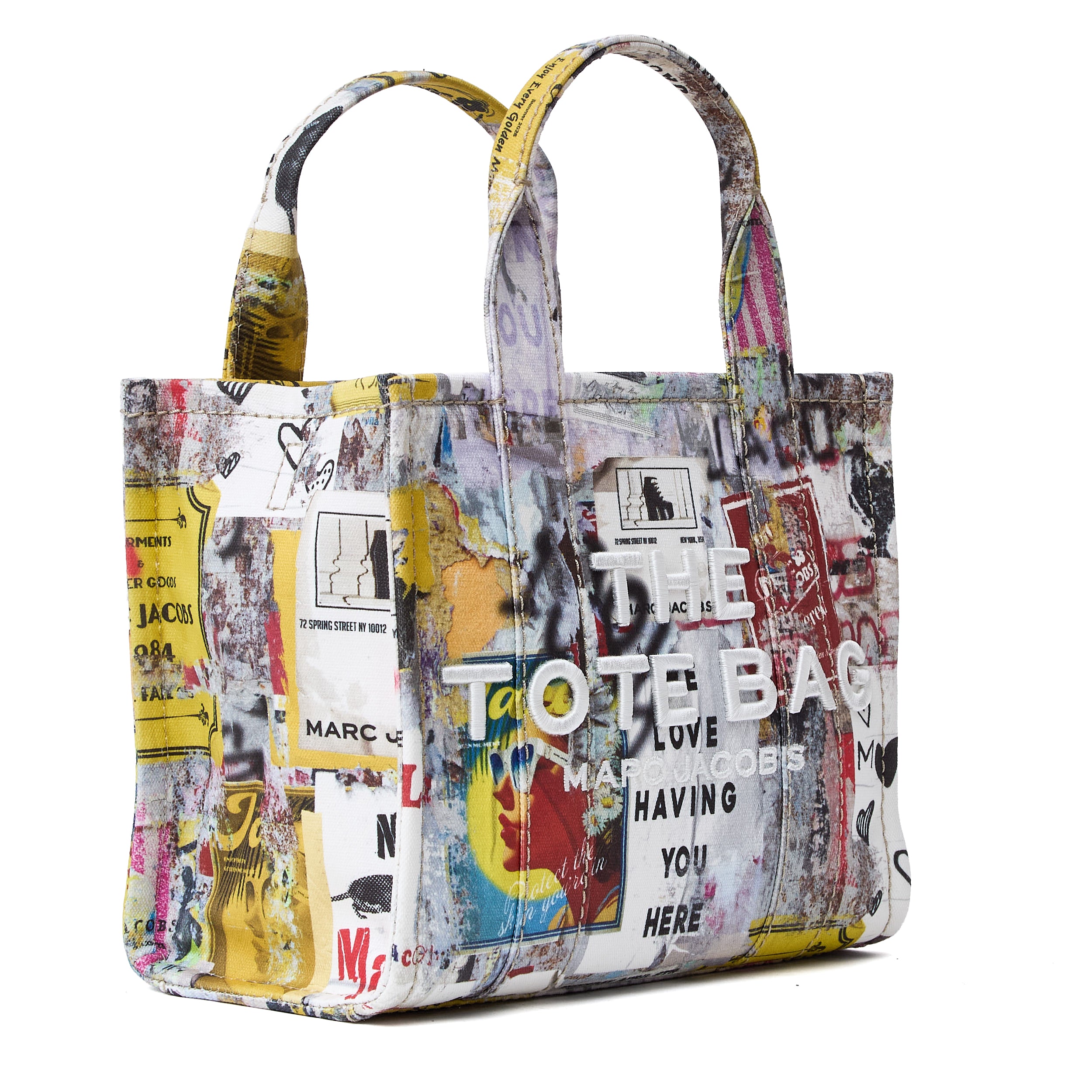 The Pop Americana Canvas Small Tote Bag