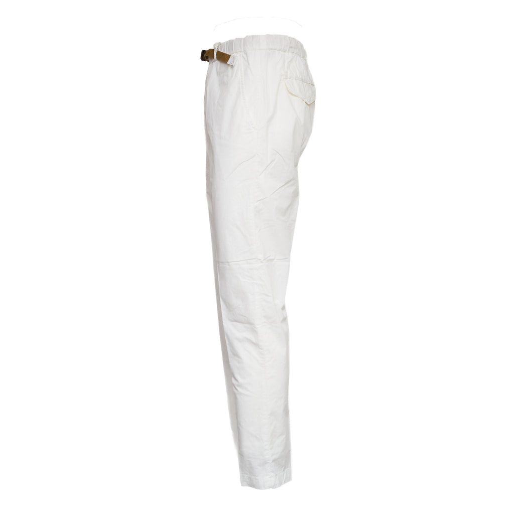 Pantaloni Lunghi In Tela Panaché Con Coulisse