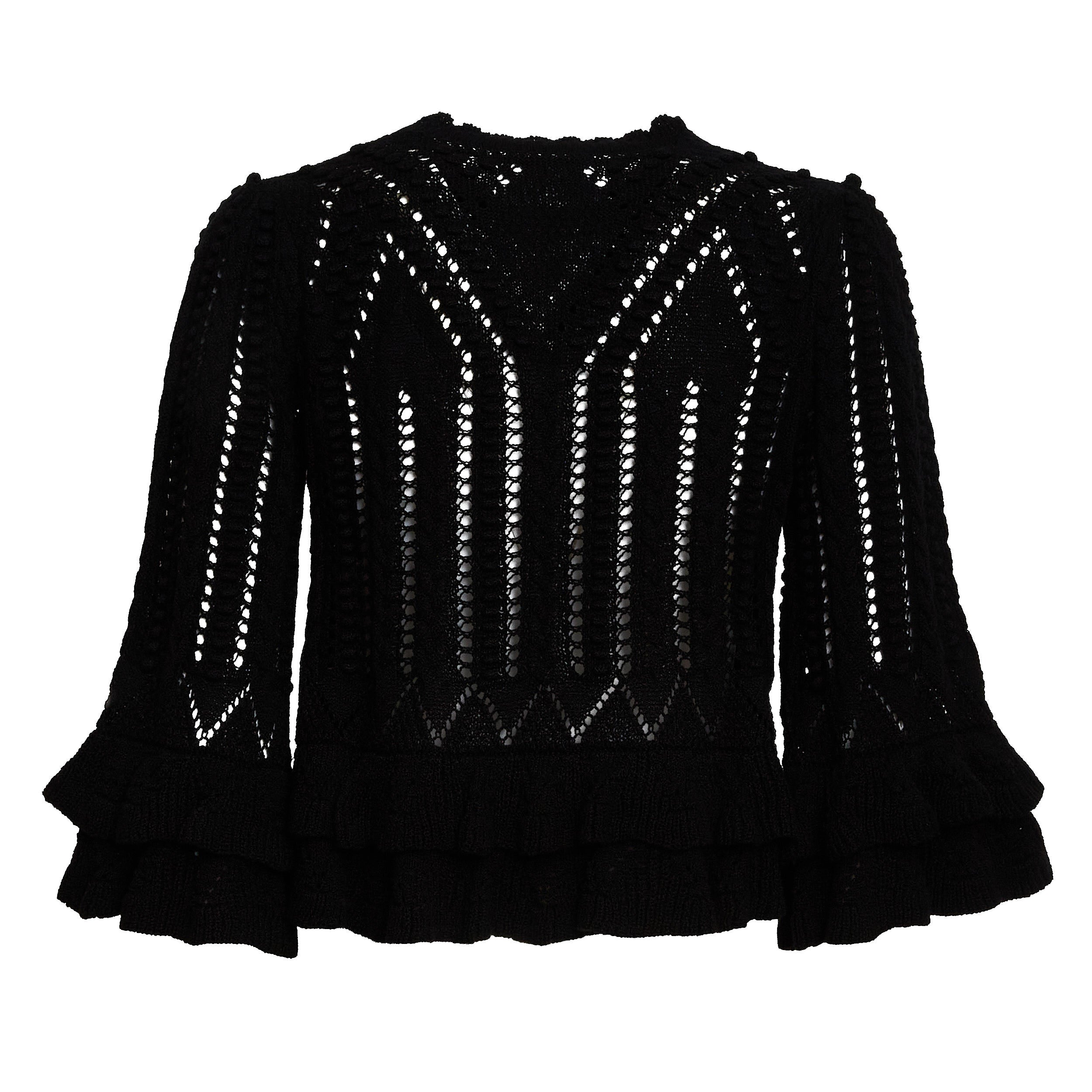 Norma Frilly Cotton Pullover