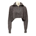Maglia Rive Mezza Zip In Lana, Cashmere
