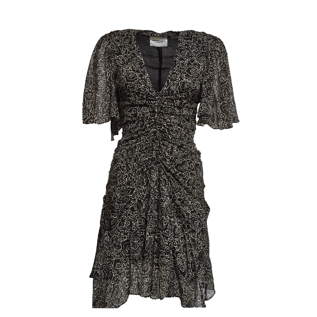 Vivienne Crinkled Chiffon Dress