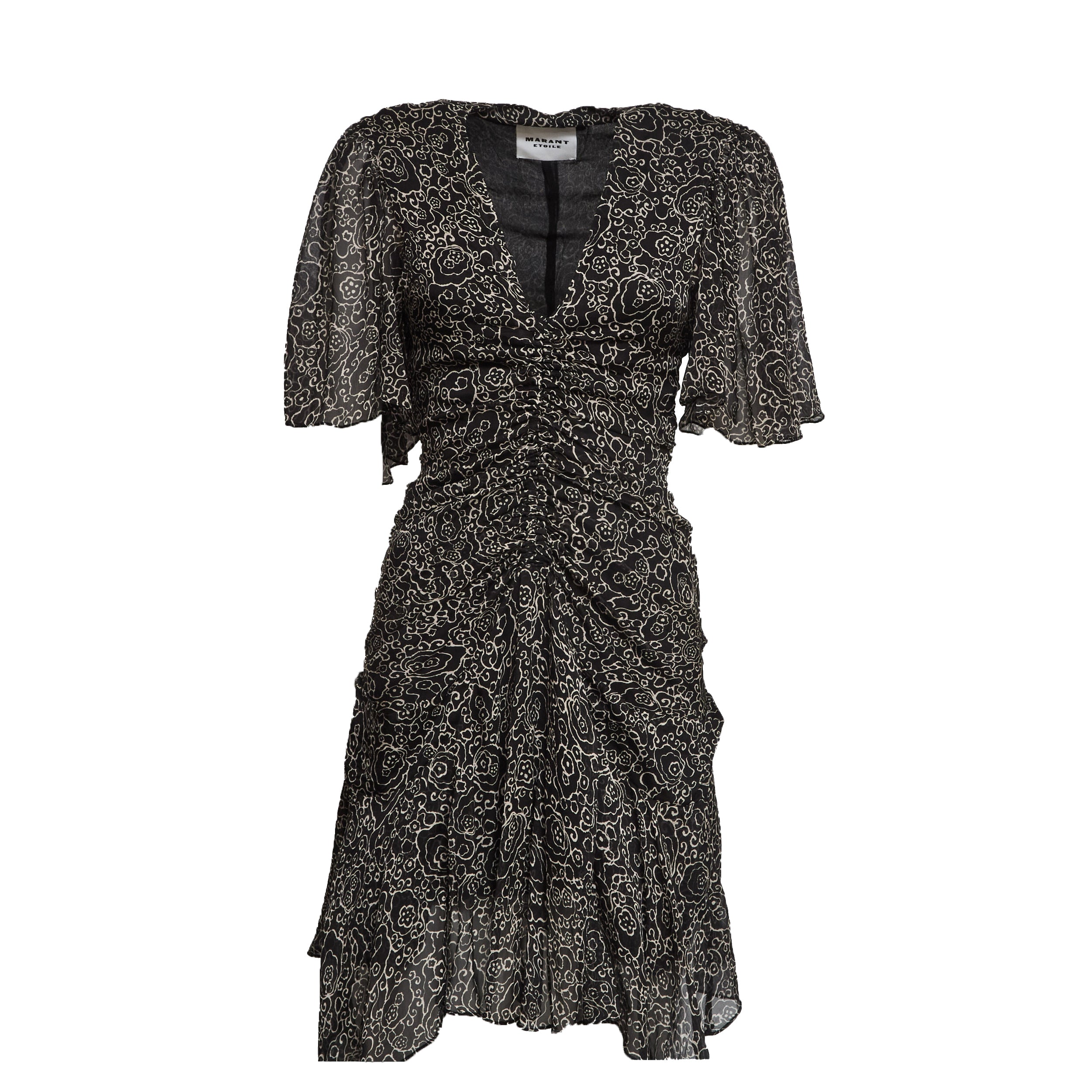 Vivienne Crinkled Chiffon Dress