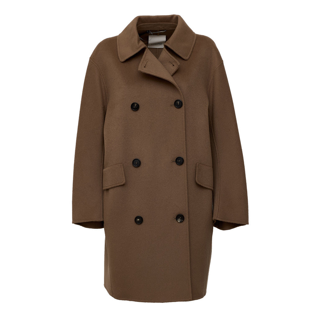 Cappotto Gioia Doppiopetto In Pura Lana