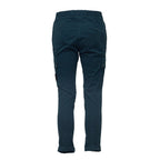 Pantaloni Cargo Stretch Organic Broken Twill Cotton Old Effect