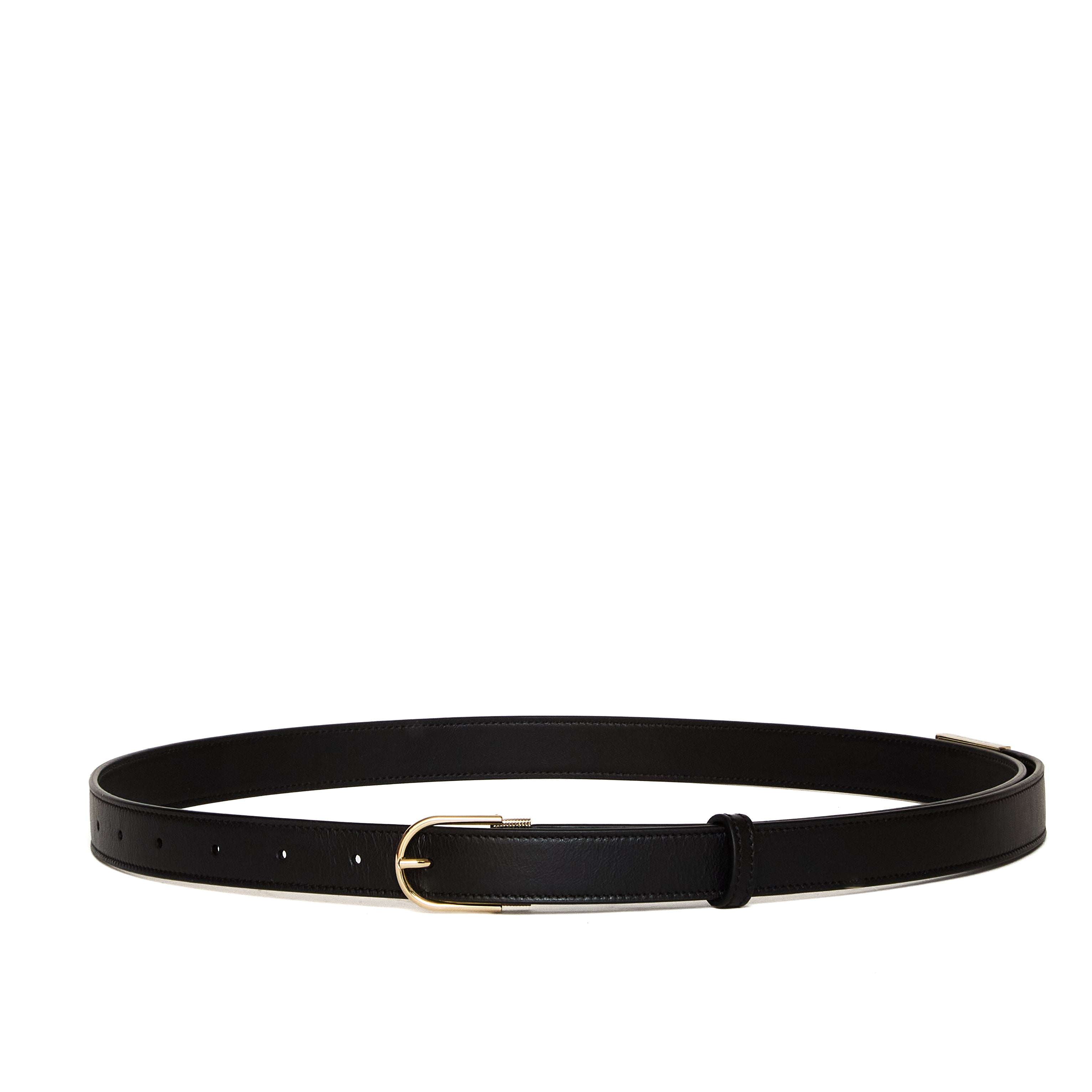 Earring Buckle Belt - Gold Buckle