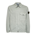 Overshirt Organic Cotton Stretch Broken Twill Old Effect