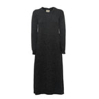 Abito Goccia In Maglia Filato Tweed
