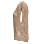 Gilet Regular In Cordonetto Traforato F.5