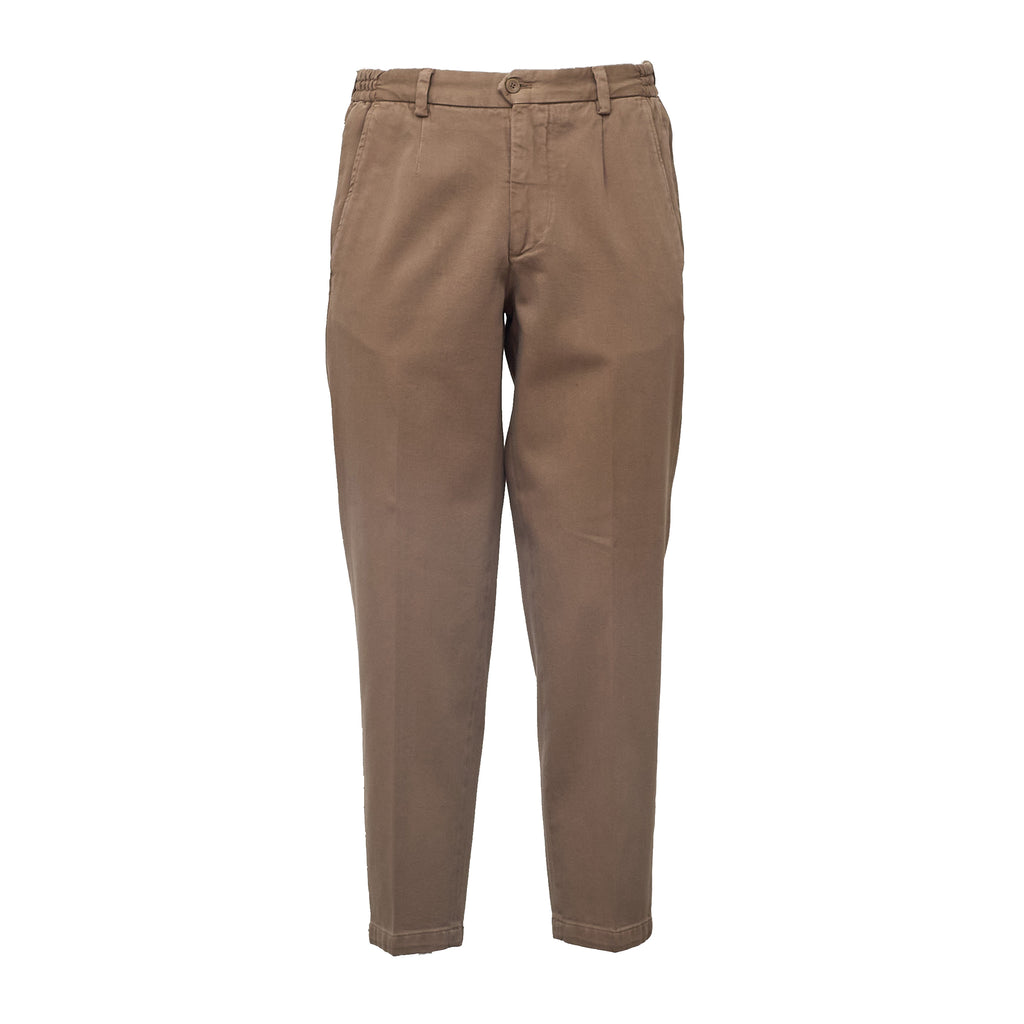 Pantaloni In Bull Di Cotone