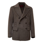 Peacoat Doppiopetto Lana, Cashmere