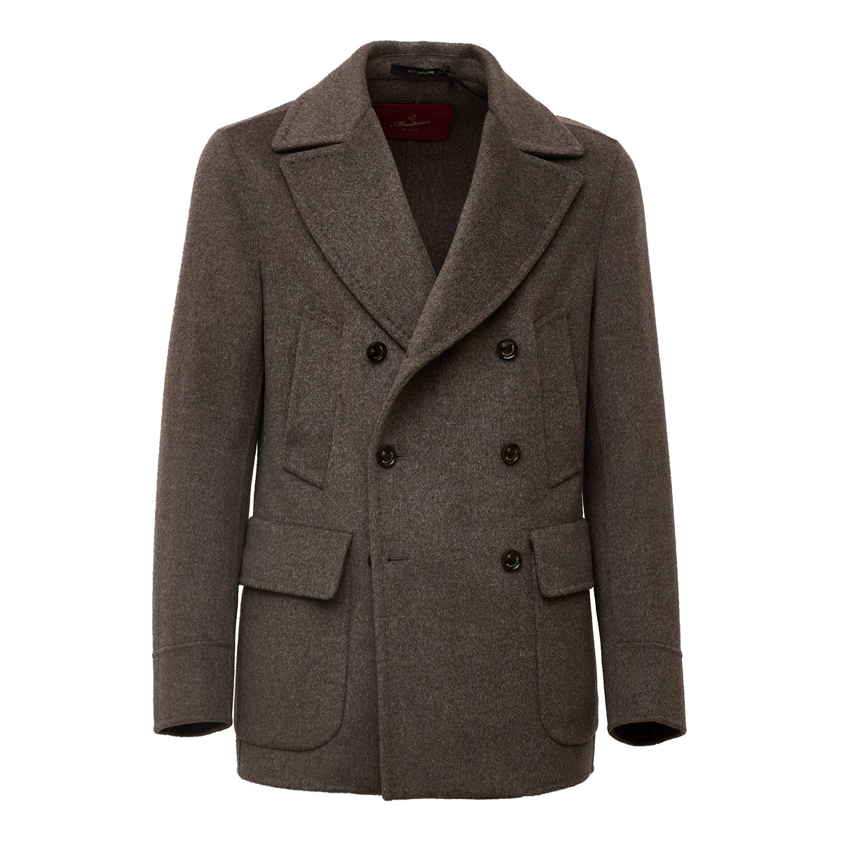 Peacoat Doppiopetto Lana, Cashmere