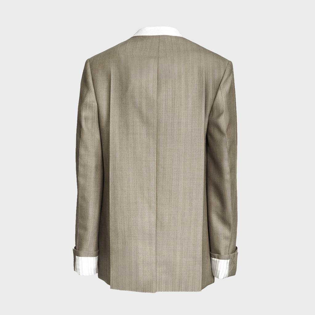 Collarless Jacket