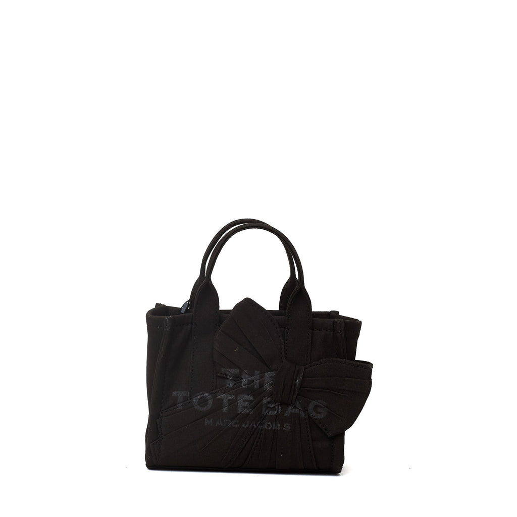 The Crossbody Tote Oversized Bow Canvas
