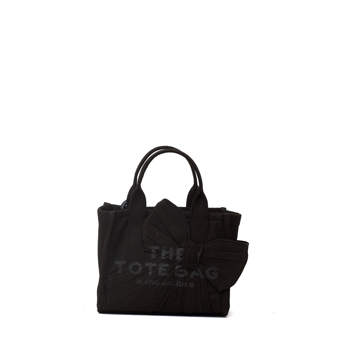 The Crossbody Tote Oversized Bow Canvas