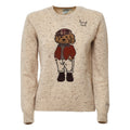 New Queen Donegal Round Neck Alpaca Sweater