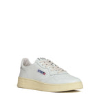 Sneakers Medalist Low In Pelle Bianca