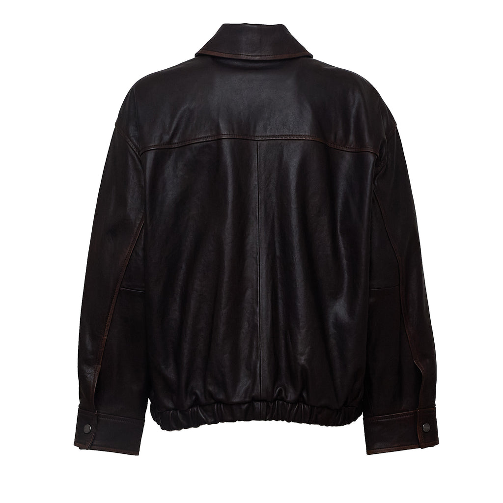 Giacca In Pelle Cose In Nappa Vegetal