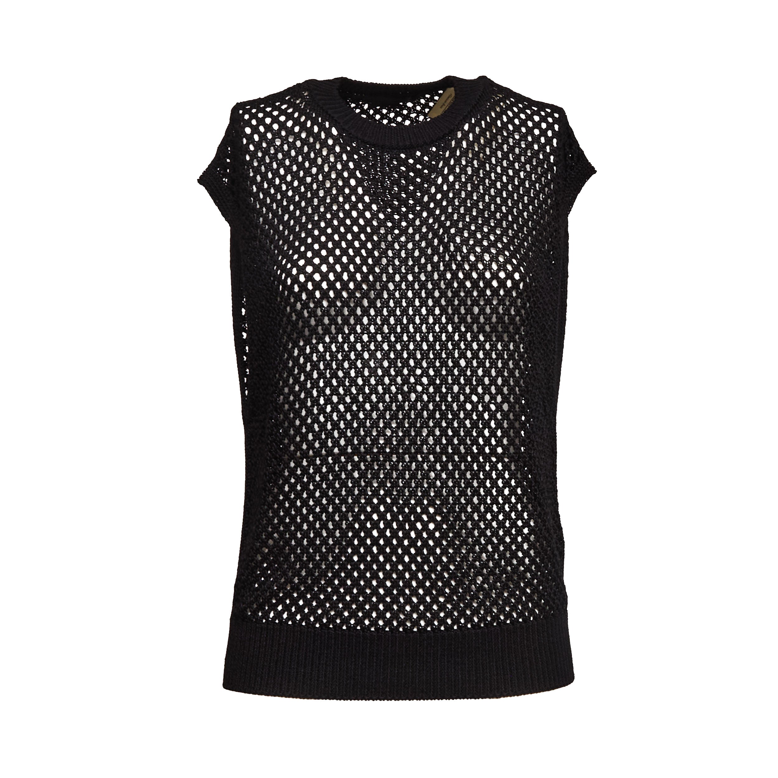 Gilet Regular In Cordonetto Traforato F.5