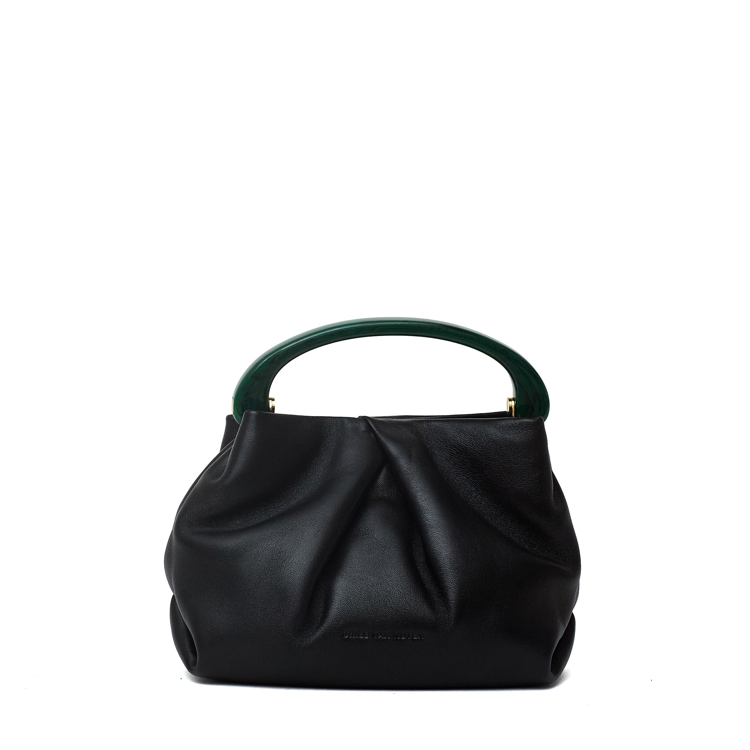 Crisp709 Bag Chrome Lamb Leather With Natural Glove Hand