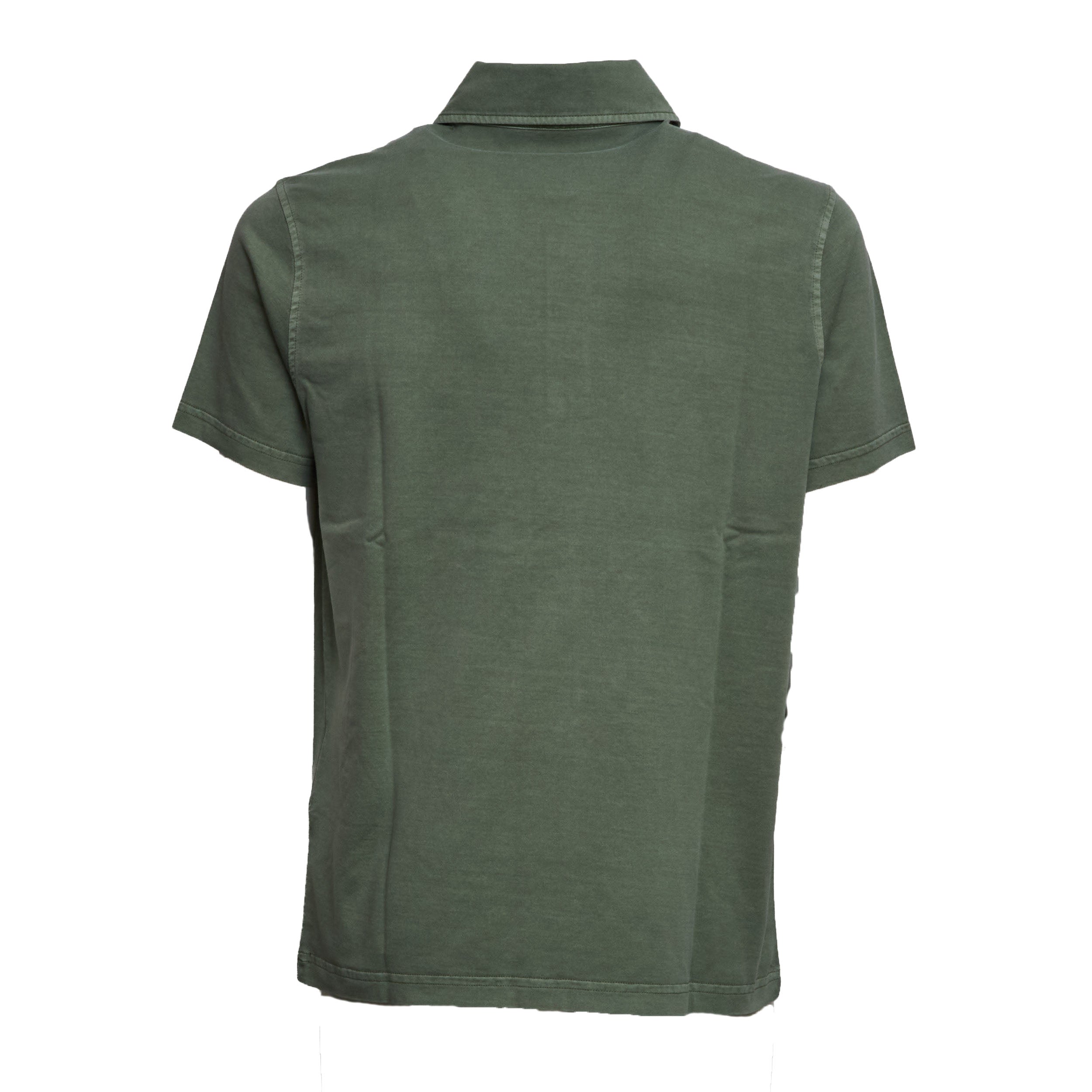 Polo In Jersey Garment Dyed