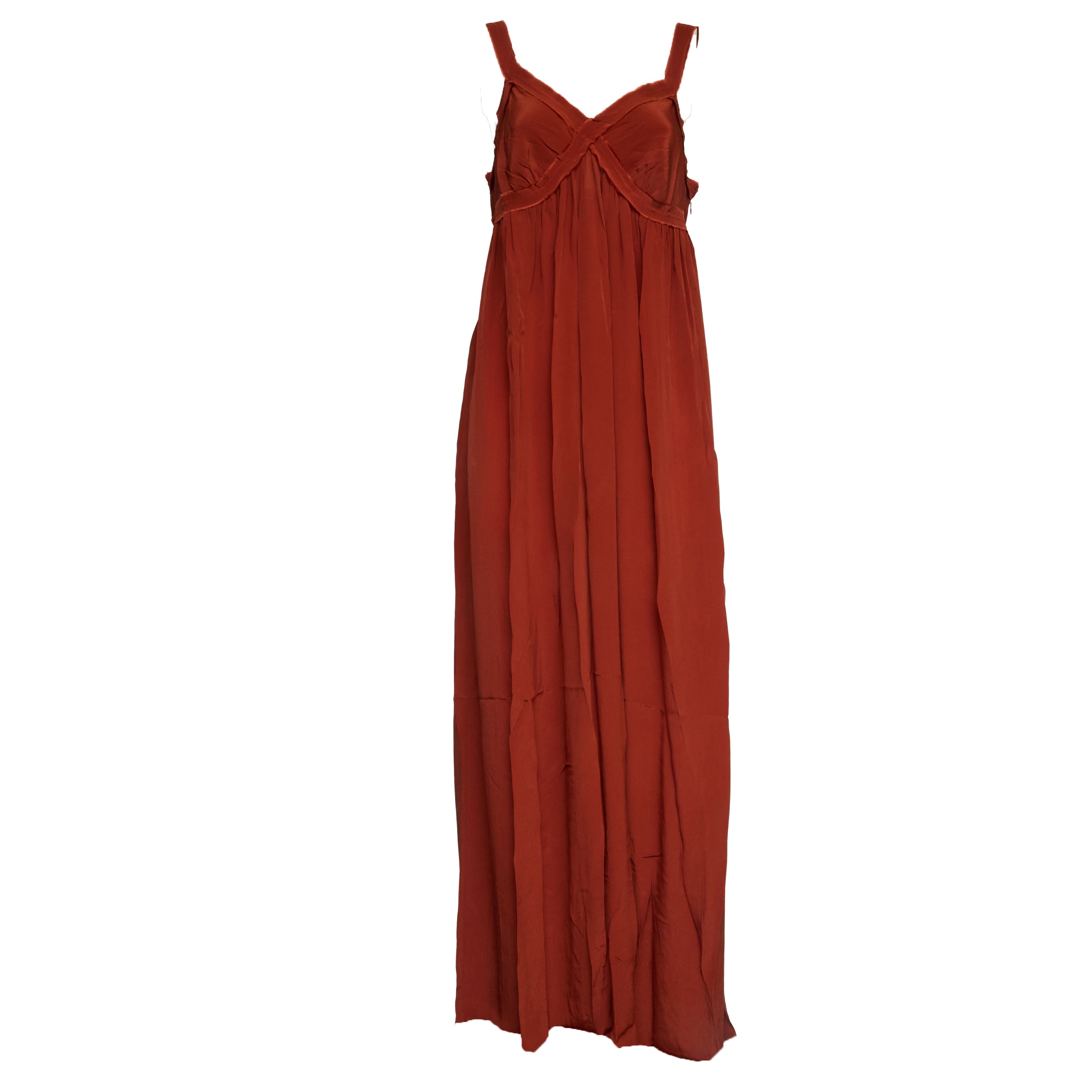 Jacobean Maxi Babydoll Dress