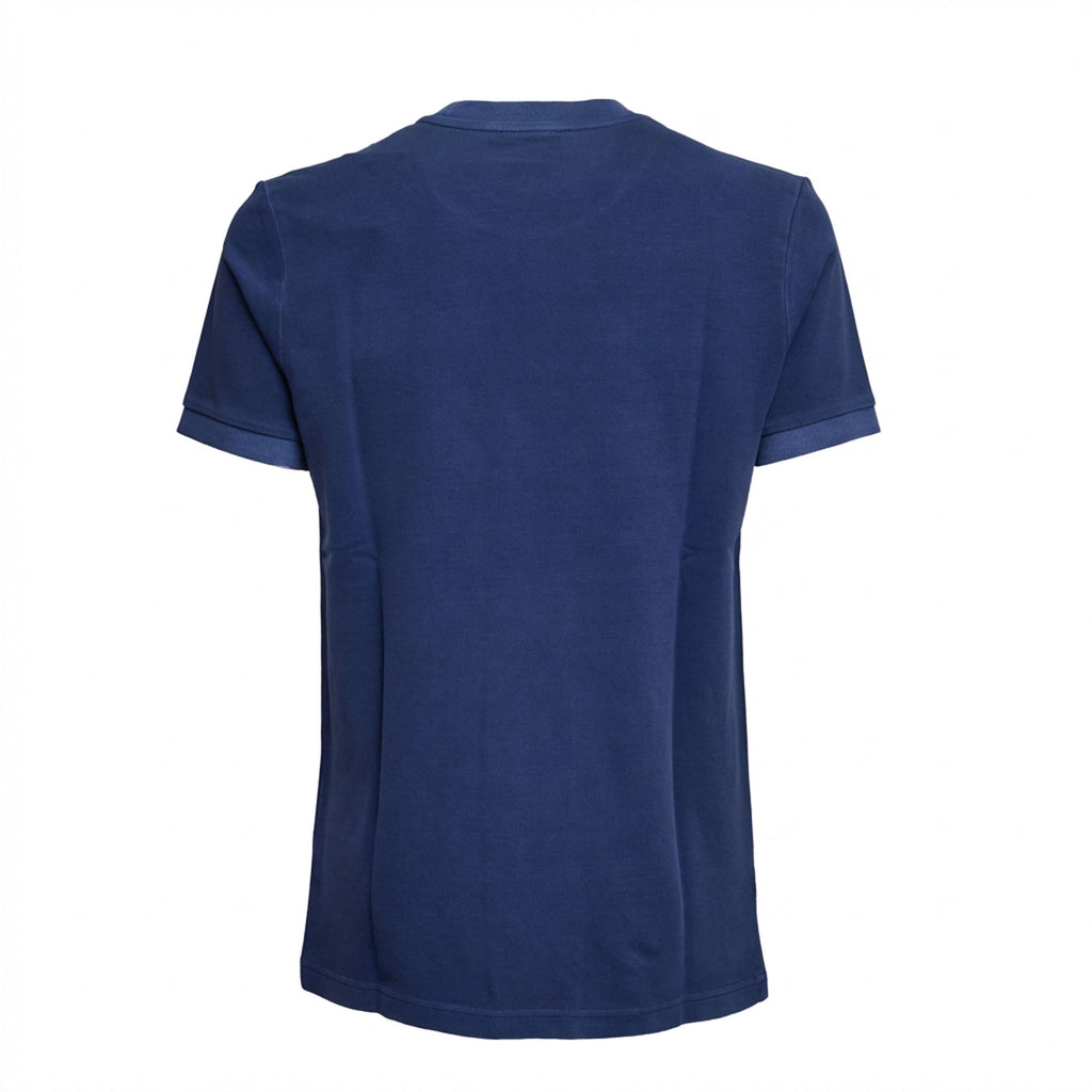 T-Shirt Piquet Tinta In Capo