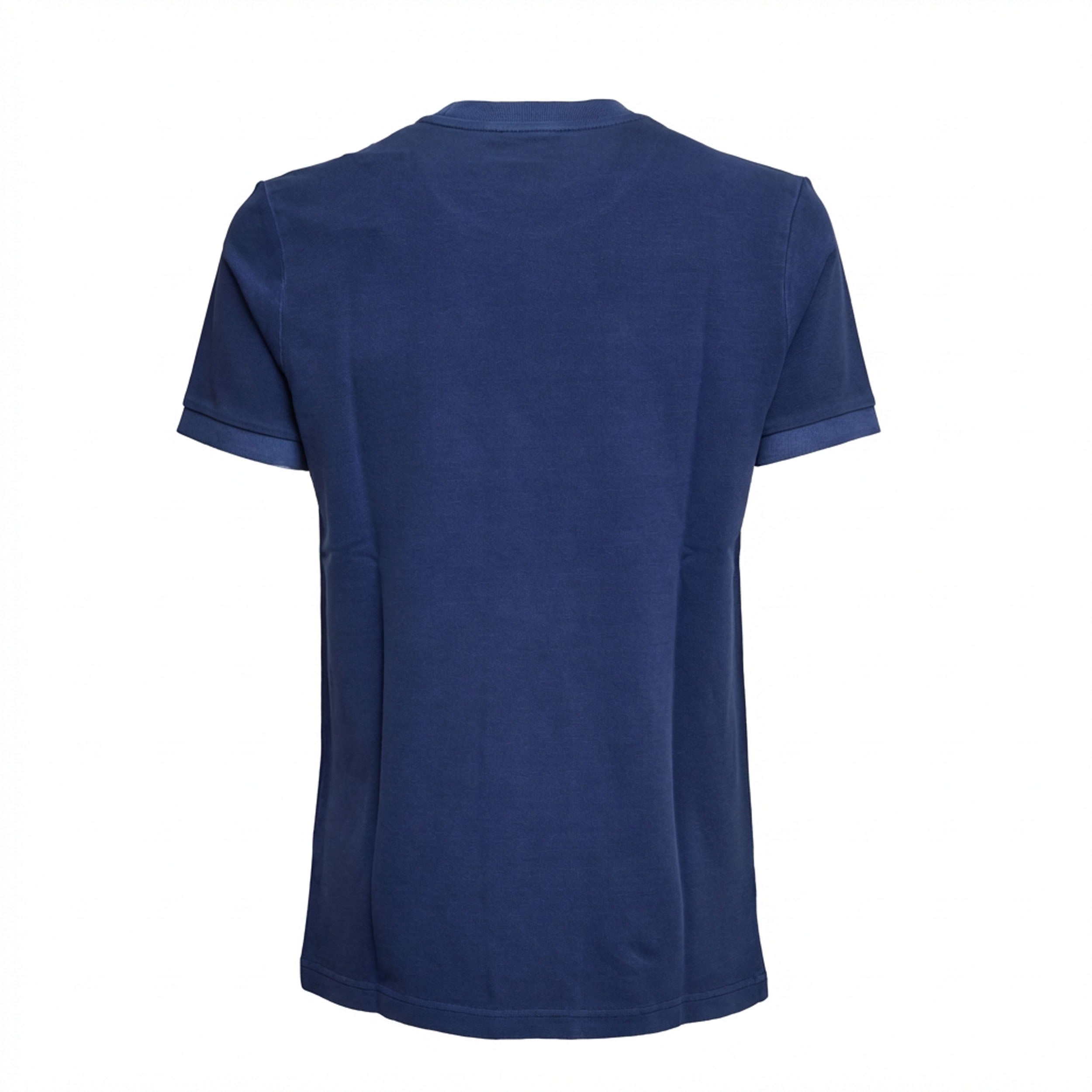 T-Shirt Piquet Tinta In Capo