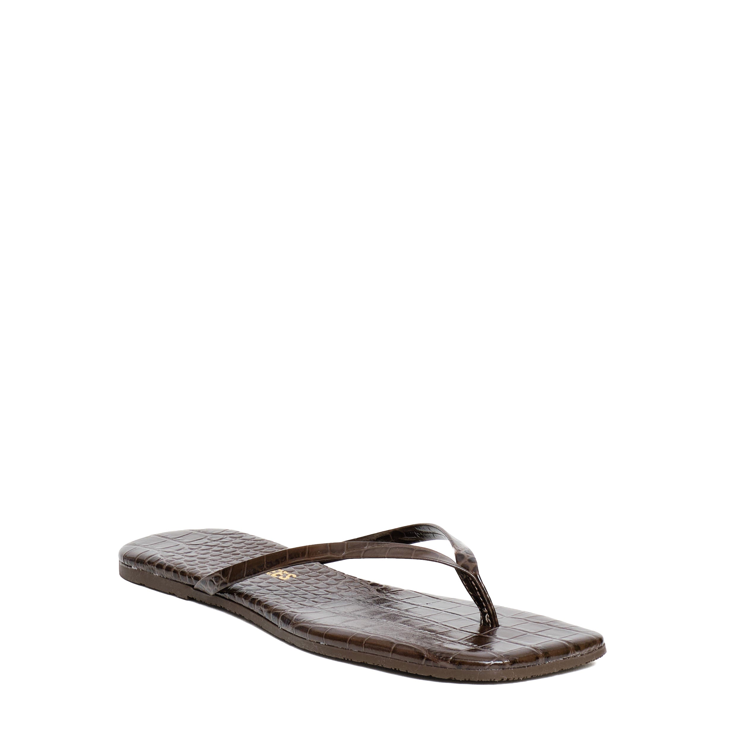 Infradito Square Toe Croc Lily