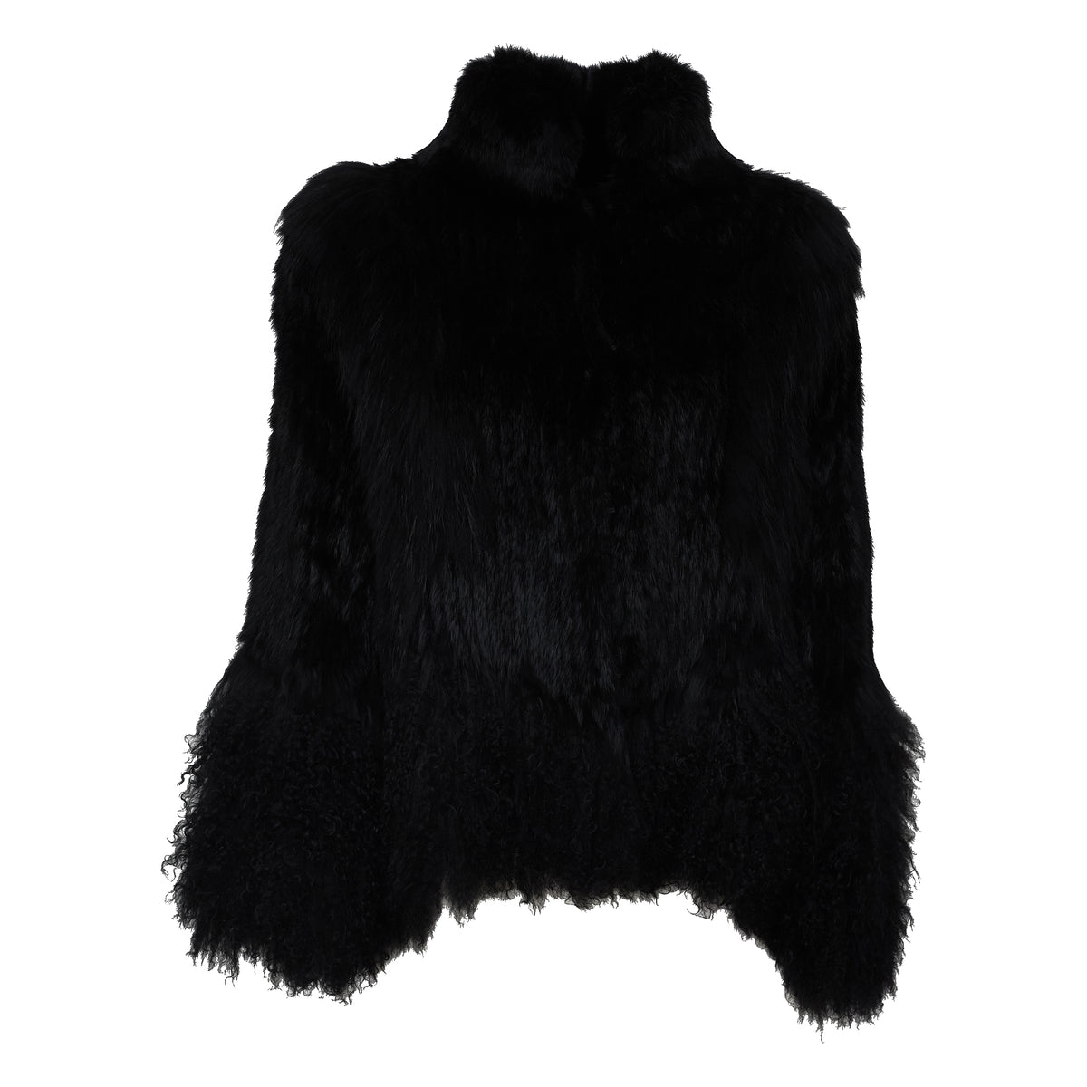 Giacca Pelliccia Tricot