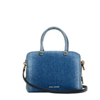 The Small Bauletto Denim Wave