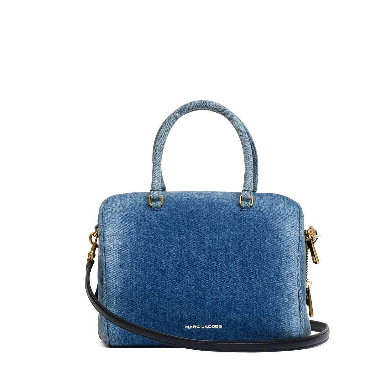The Small Bauletto Denim Wave